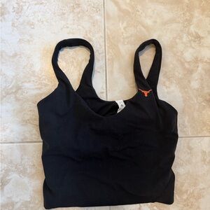 Lululemon black align tank Texas longhorns UT